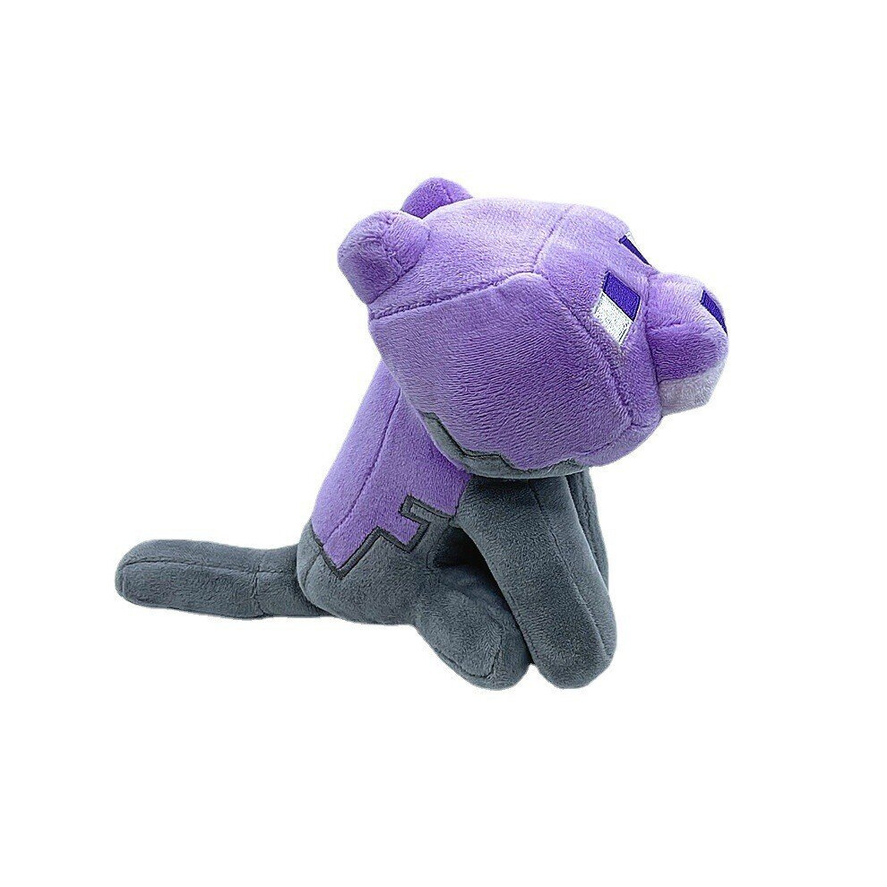 Minecraft Plush Toys Children's Doll Purple Leopard 23cm