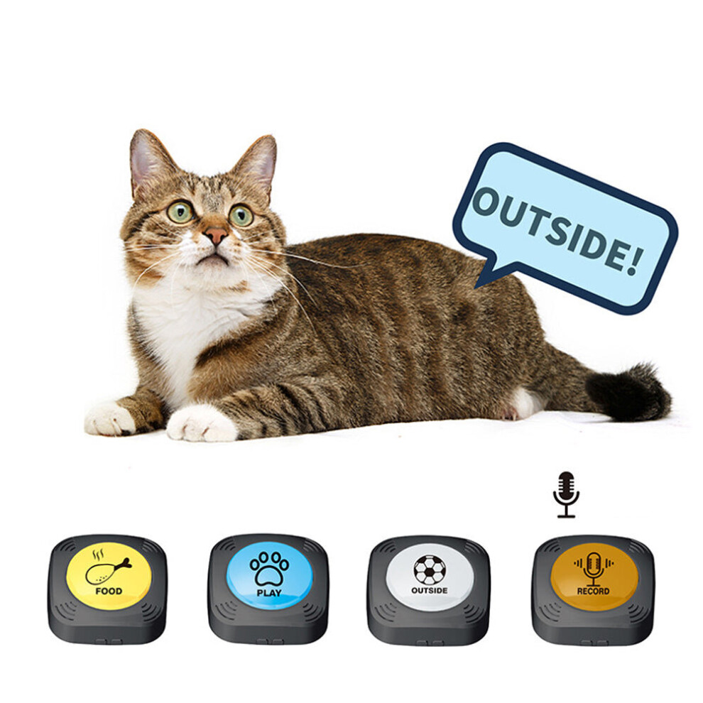 Interactive Recordable Command Pet Buttons