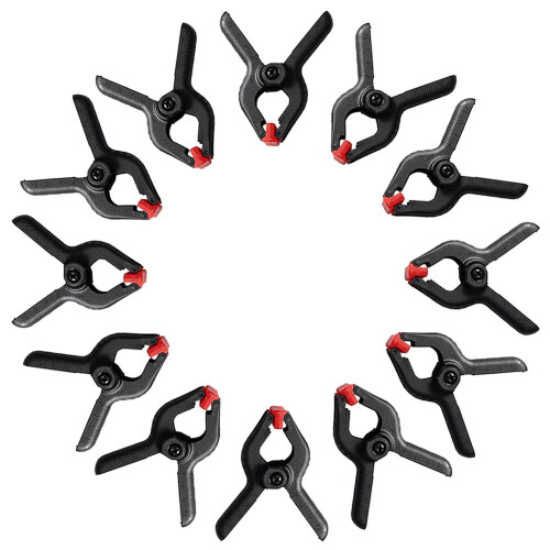 PLASTIC CLAMPS 2'' 6PC