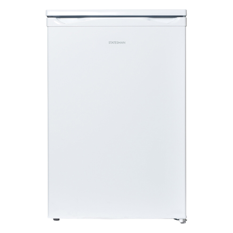 Statesman Freestanding L255W Under Counter Larder Fridge, 55 cm, White