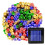 (White, 12M 100LEDs) Solar Power Fairy Light String Christmas Lights 13