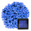 (Blue, 12M 100LEDs) Solar Power Fairy Light String Christmas Lights 12
