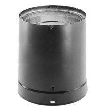 8812 Black Close Clearance Double Wall Stove Pipe