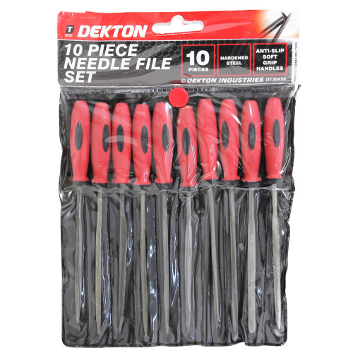 10 PIECE NEEDLE FILE SET, DT30450