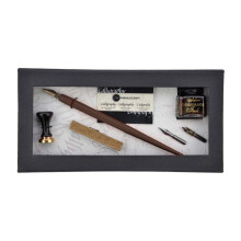 Traditional Calligraphy Letter Writing Pen & Mini Seal Stationary Gift Set