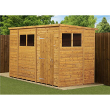 Empire Pent Shed Shiplap Tongue & Groove 10X6 With Windows