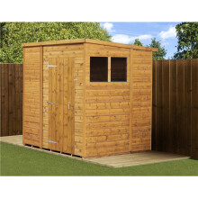 Empire Pent Shed Shiplap Tongue & Groove 6X6 With Windows