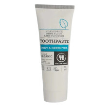 Urtekram Fluoride Free Mint & Green Tea Toothpaste 75ml