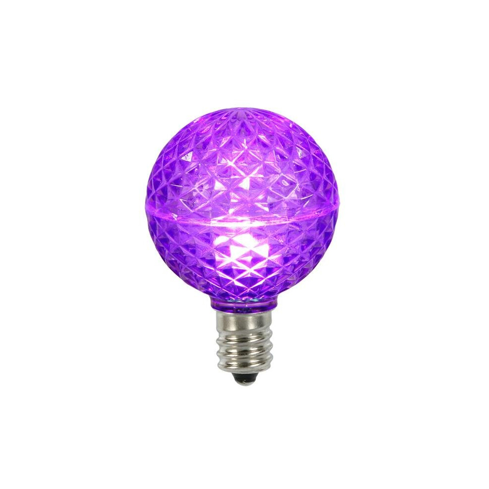 G50 Faceted LED Purple E17 Replacement Bulb-image-OPC-PB7T2GB-NEW