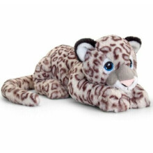 Keel Toys Keeleco Wild Snow Leopard 25cm Stuffed Soft Toy Plush