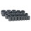19 Pc.5" Dr. Fractional Impact Socket Set 1