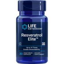Life Extension, Resveratrol Elite, 30 vegetarische Kapseln