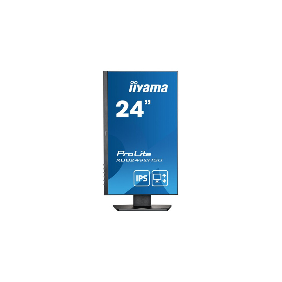 iiyama ProLite XUB2492HSU-B5 LED display 60.5 cm (23.8") 1920 x 1080 pixels Full HD Black