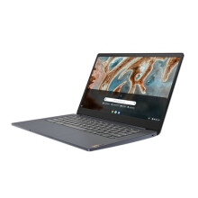 Lenovo IdeaPad 3 14M836 MT8183 Chromebook 35.6 cm (14") Full HD MediaTek 4 GB LPDDR4x-SDRAM 128 GB eMMC Wi-Fi 5 (802.11ac) ChromeOS Blue - Refurbished