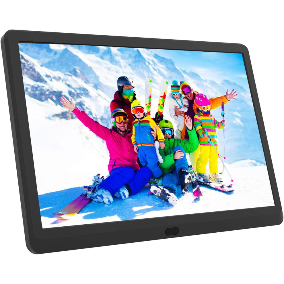 (17 Inch Black) Digital Photo Frame Picture Video Playback Digital Picture Frames