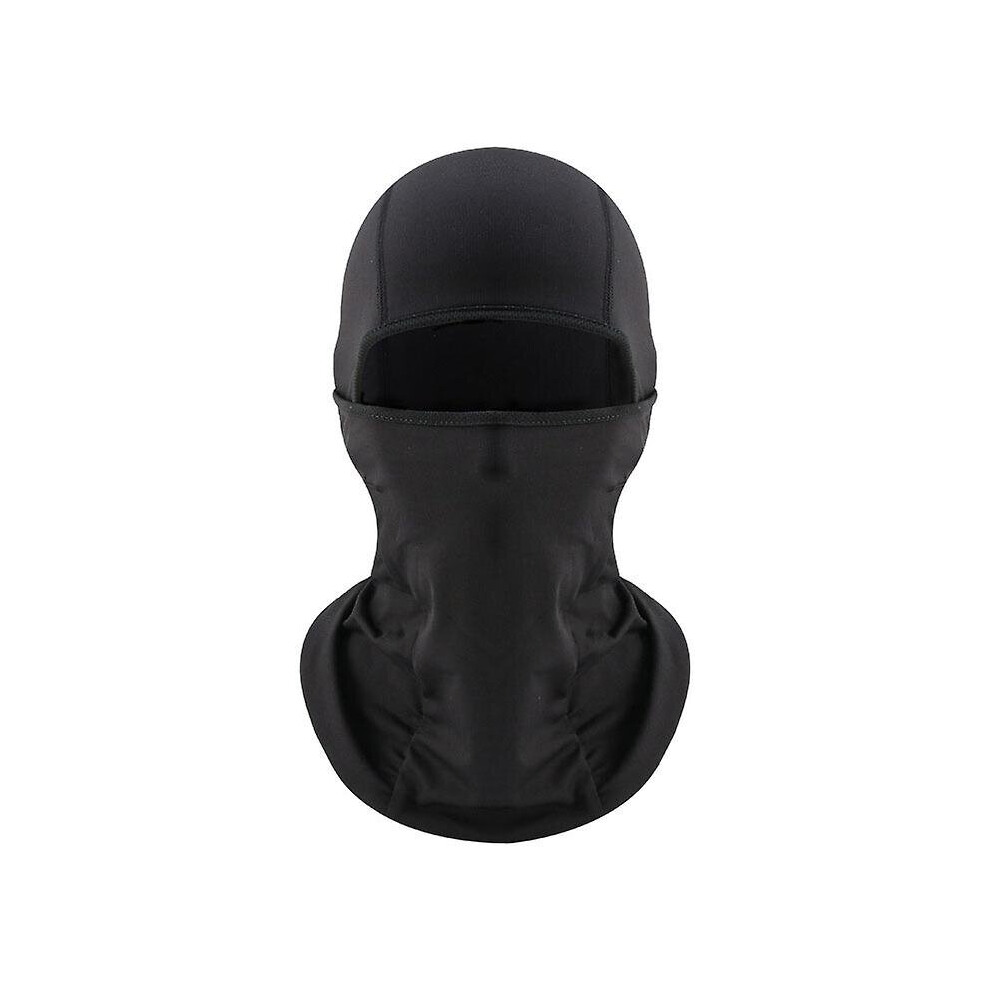 (Black) Balaclava Ski Mask Face Neck Winter Outdoor Mask Windproof Warm Unisex Black 768634689366
