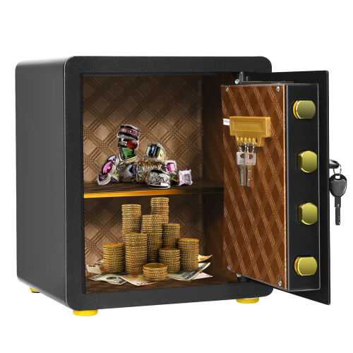 Costway Safe Box Electronic Safe Box Security Steel Safe for Home and Business 1