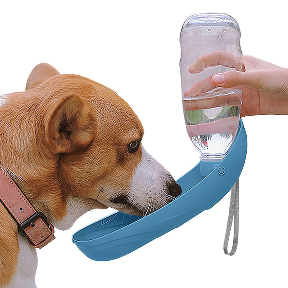 Pet Travel Water Bottle Portable Foldable Dog Cat Drink Feeding Bowl