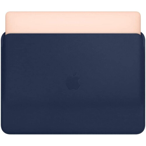 Apple Apple Leather Sleeve for MacBook 12" (2015-2017) - Midnight Blue 1