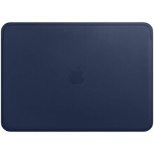 Apple Leather Sleeve for MacBook 12" (2015-2017) - Midnight Blue