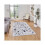 Think Rugs Felix Ivory/Grey - 120cm x 170cm 1