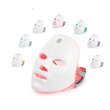 USB Charge 7Colors LED Facial Mask Photon Therapy Skin Care Mask