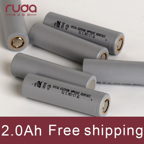18650 2000mAh 3.6V 20Pcs batterij van het de machtshulpmiddel van de hoge machtscel