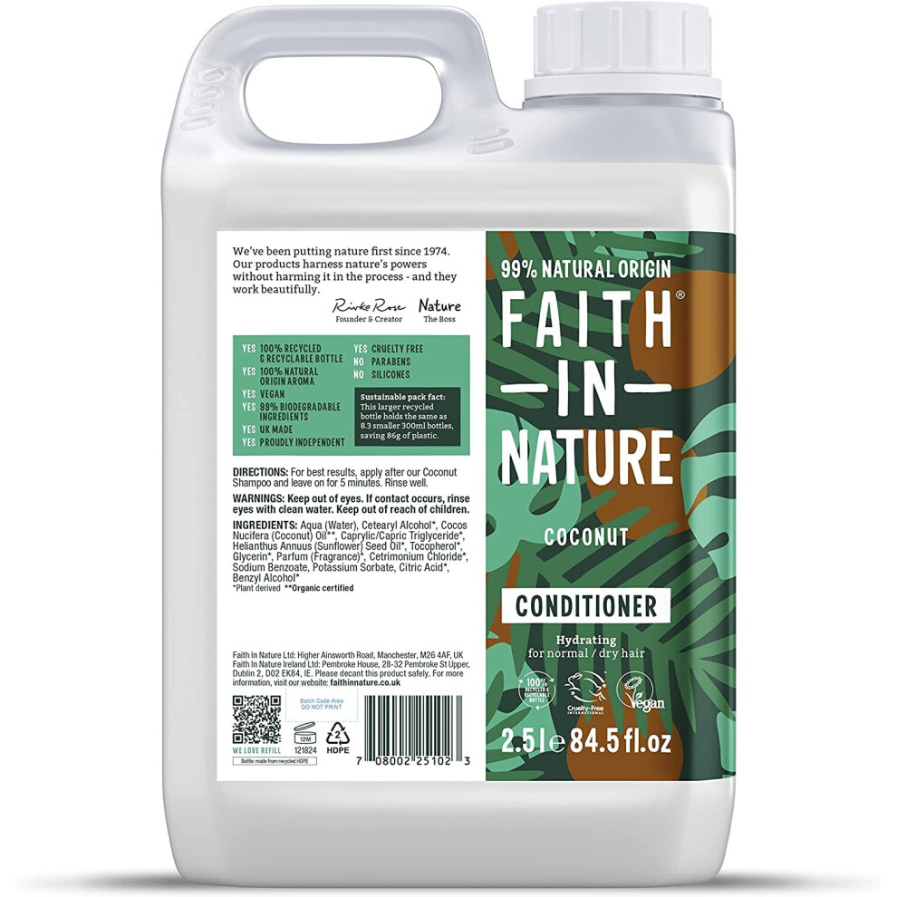 Faith in Nature Coconut Conditioner 2.5L