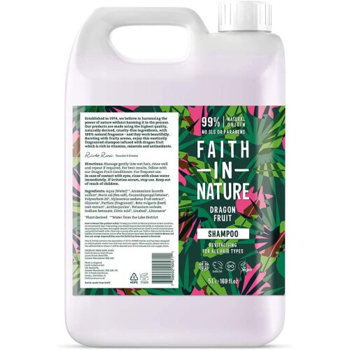 Faith in Nature Faith in Nature Dragonfruit Shampoo 5L