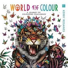 World of Colour: A Journey of Colouring Challenges - Rosanes, Kerby - Paperback / sof -05/10/2022