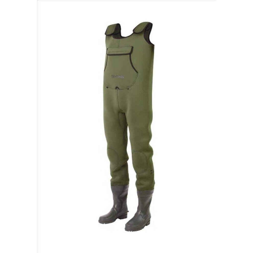 (Size 7) Daiwa Neo Chest Wader Rubber Boots