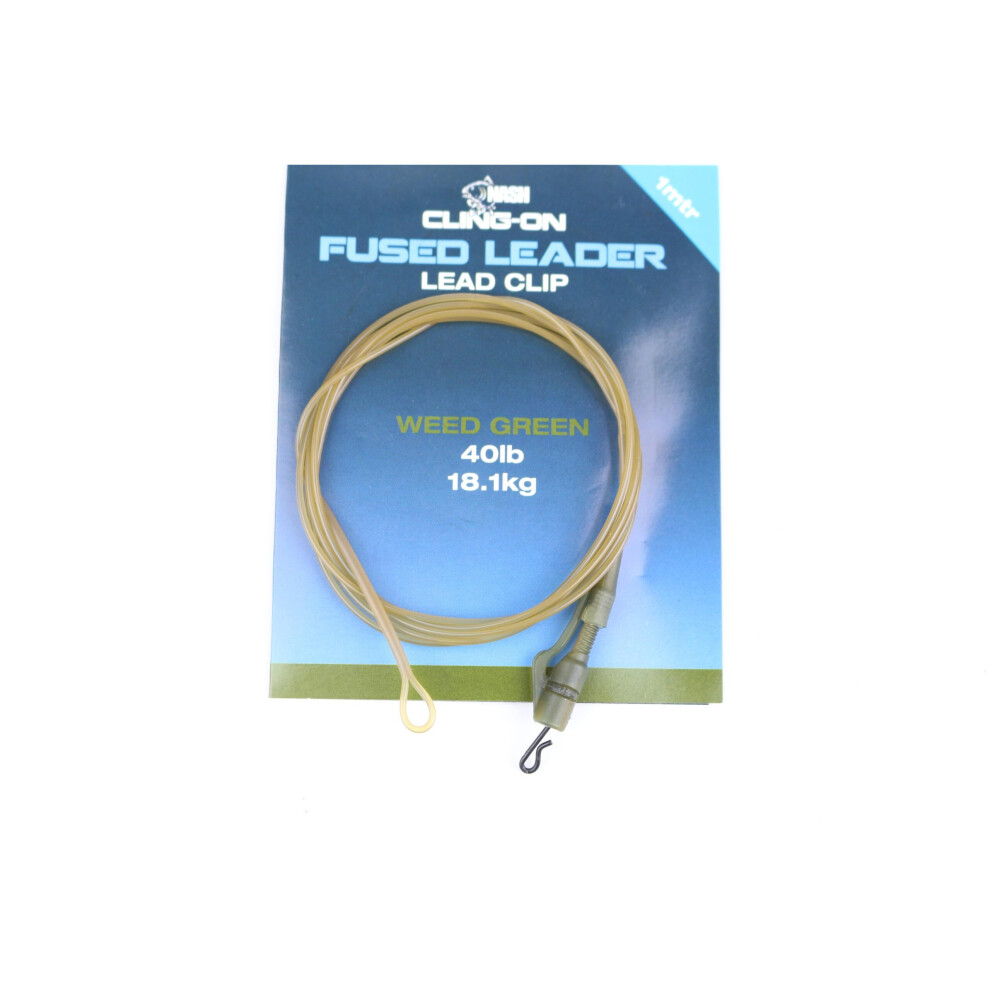 (Weed Green) Nash CLing on Fused Leader Lead Clip