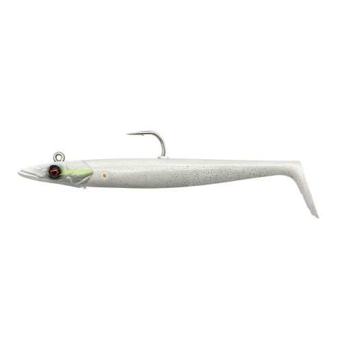 (White Pearl Silver) Savage Gear Sandeel V2 14cm 33g