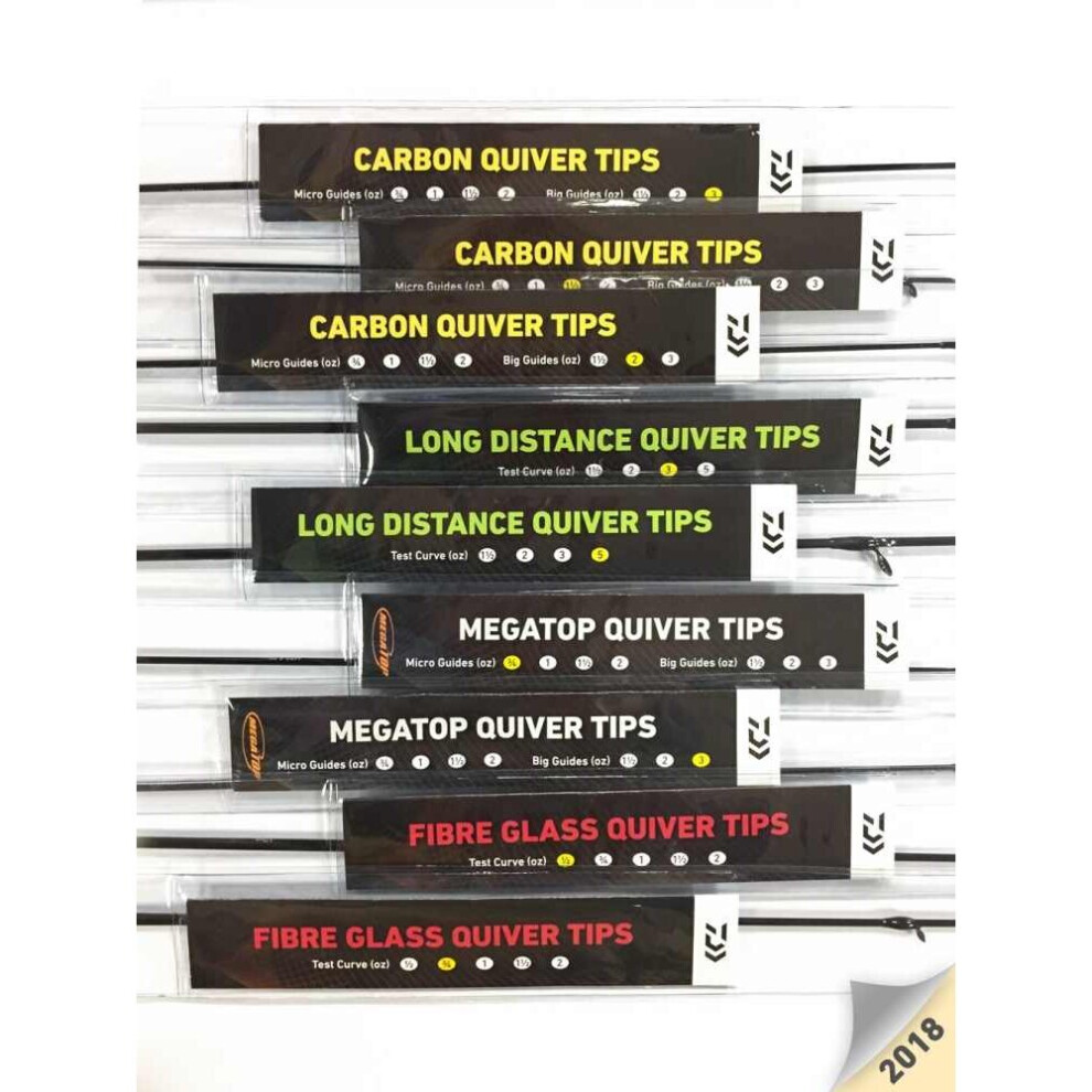 (2oz) Daiwa Fibreglass Quiver Tips