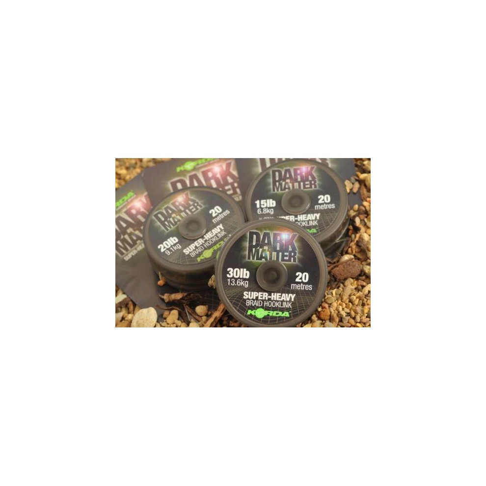 Korda Dark (15Lb) Matter Super-Heavy Braid Hooklink 15Lb
