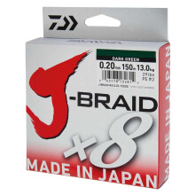 (58lb 0.28mm) Daiwa J-Braid X8 500m Multi Colour