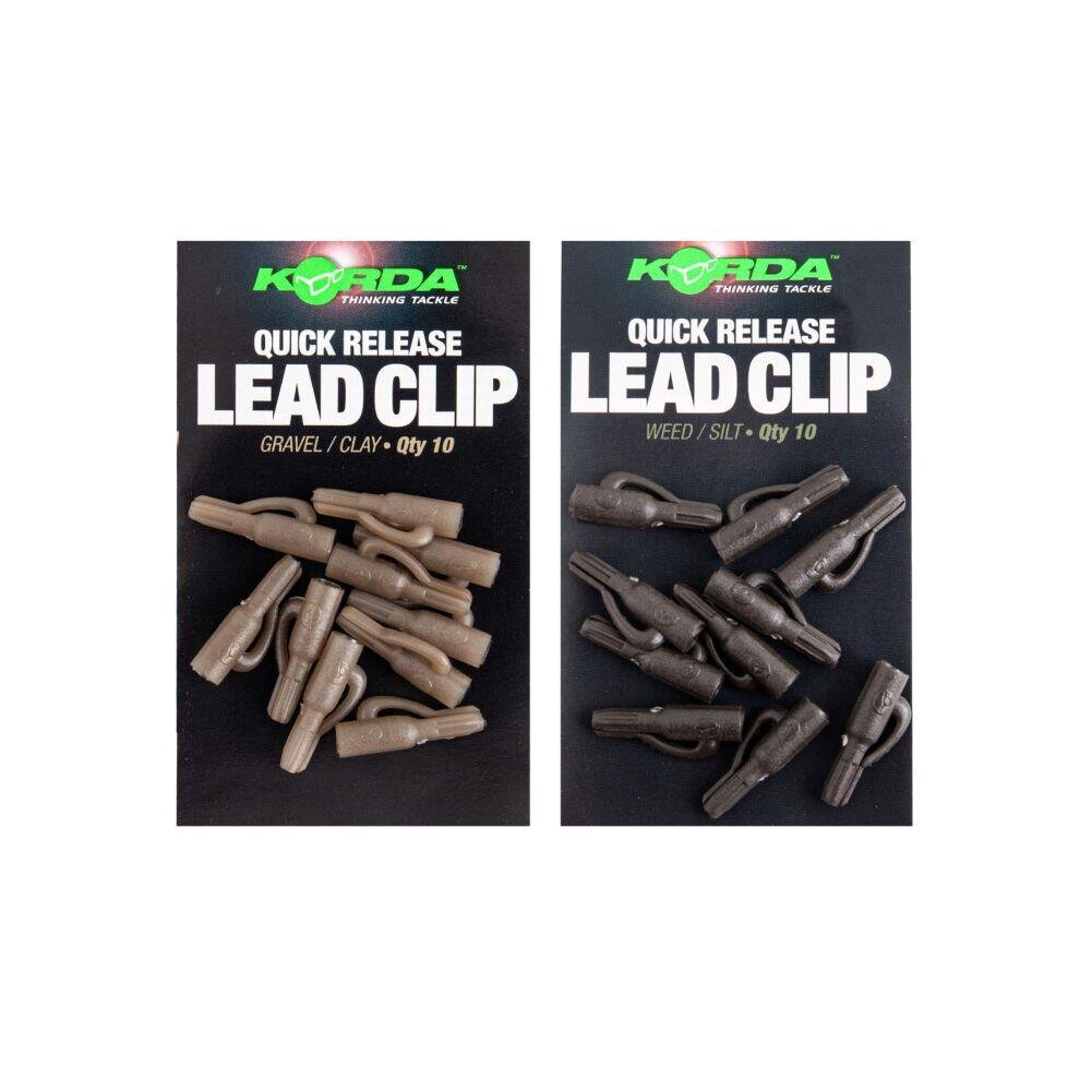 Korda (Weed) Lead Clips