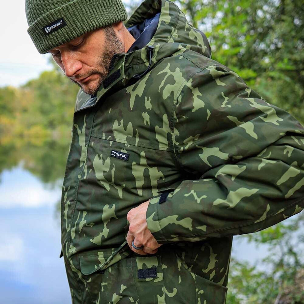 (X-Large) Sonik Sonik Heavy Weight Padded Jacket Camo