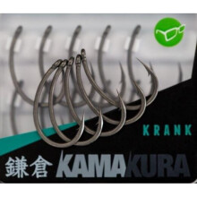 (Size 4 Barbed) Korda Kamakura Krank Hooks