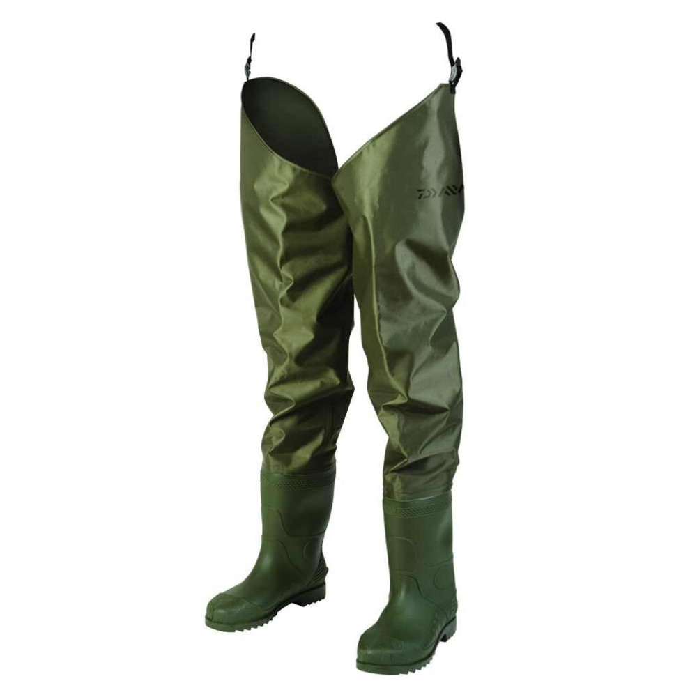 (Size 9) Daiwa Nylon Hip Waders