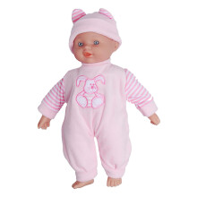 AAMEN 28cm Lissi Talking Nina Baby Doll With Pink Outfit Polka Dot