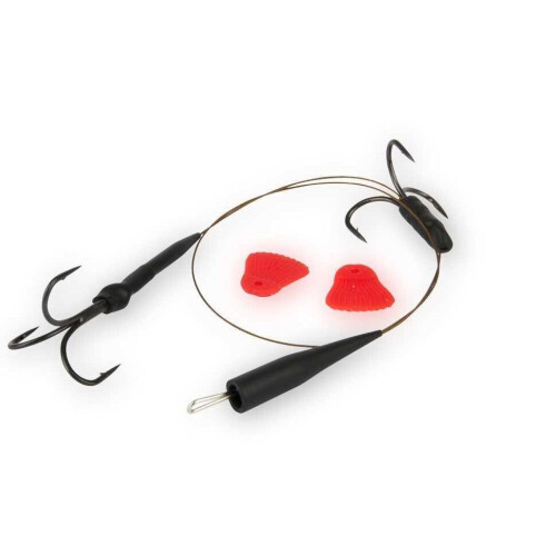 (Size 6) Fox Rage Predator Kwik Change Paternoster Trace Barbed