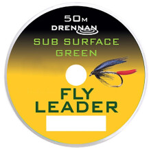Drennan Sub Surface Green Fly Leader 50M 4lb