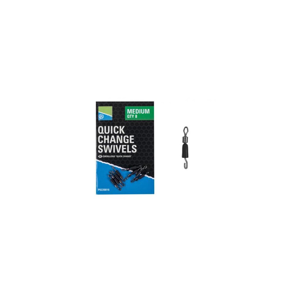 Preston Innovations ) Quick Change Swivels Medium