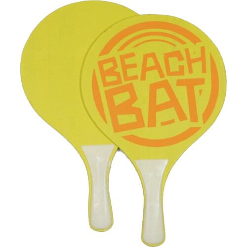 Carousel Baseline Wood Beach Paddle Bat Set - Orange