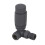 NRG NRG Corner TRV Thermostatic Radiator Valves Central Heating Taps Anthracite 2