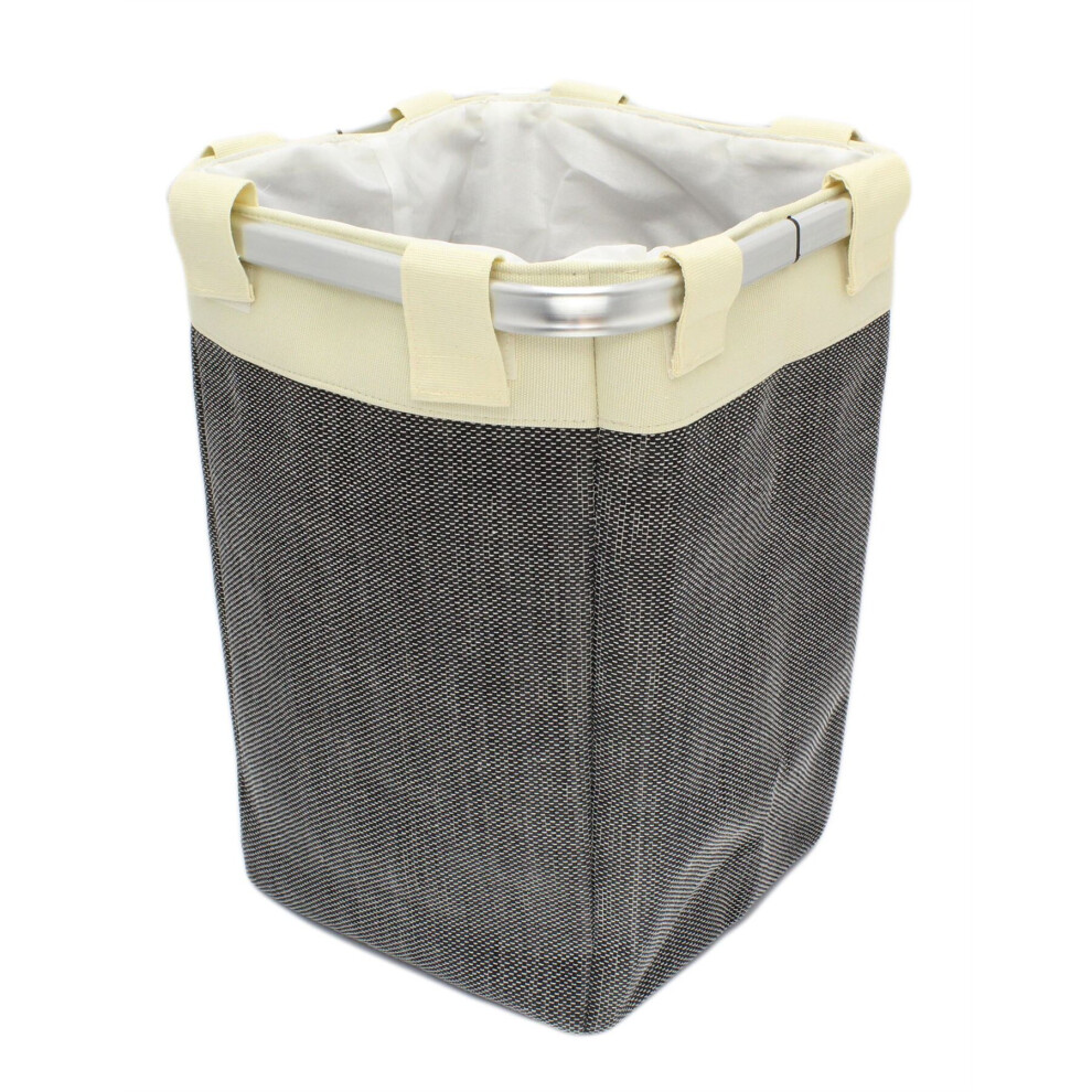 Canvas Storage Bag Laundry Bin Washing Basket  - Travel Camping Washing Basket