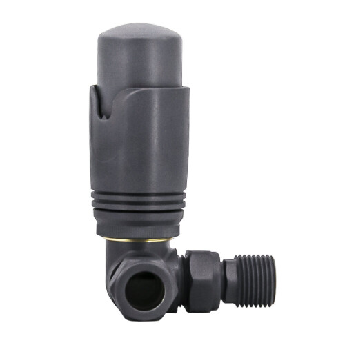 NRG NRG Corner TRV Thermostatic Radiator Valves Central Heating Taps Anthracite 2