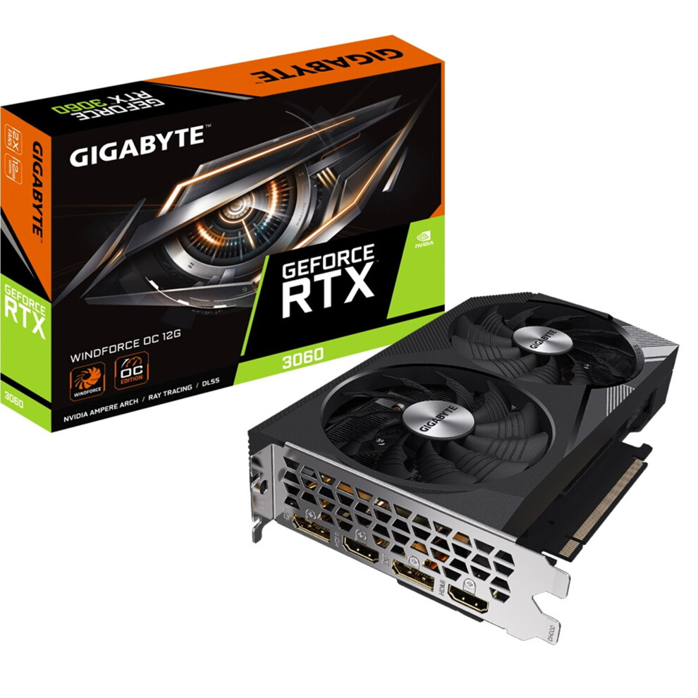 Gigabyte NVIDIA GeForce RTX 3060 WINDFORCE OC 12GB