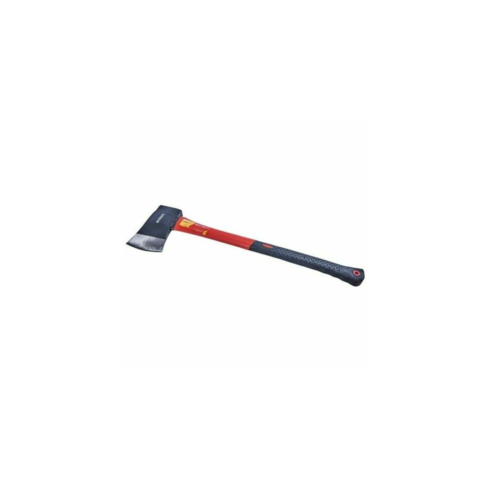 2.5lb 40oz Axe Fibreglass Handle Hammer Log Splitter Maul Steel Head A2970